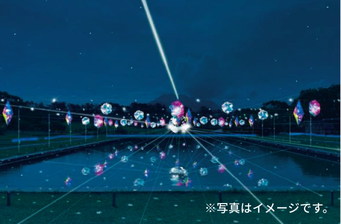 水鏡の広場／Water mirror